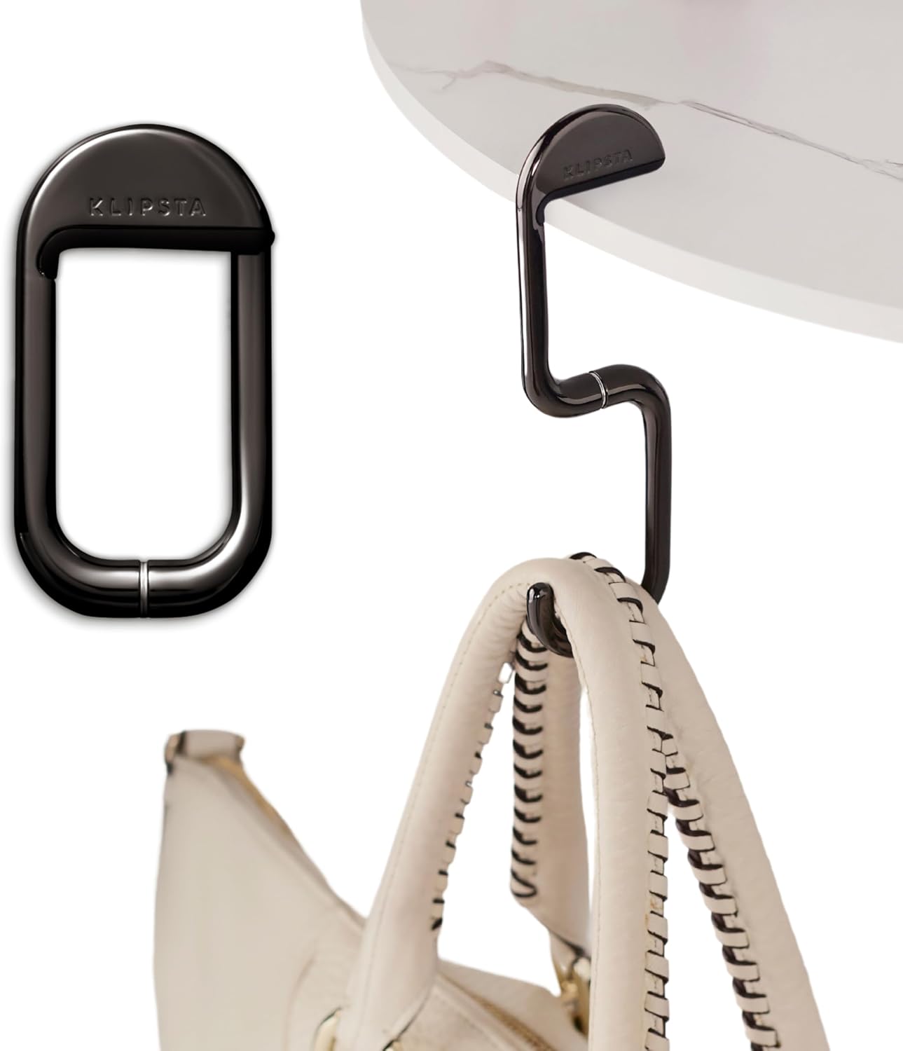 FLIP Bag Hook - Portable Purse Hanger for Table with Style