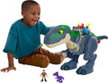 Imaginext Ultimate Action Chomp T. rex Toy - Lights, Sound & Motion