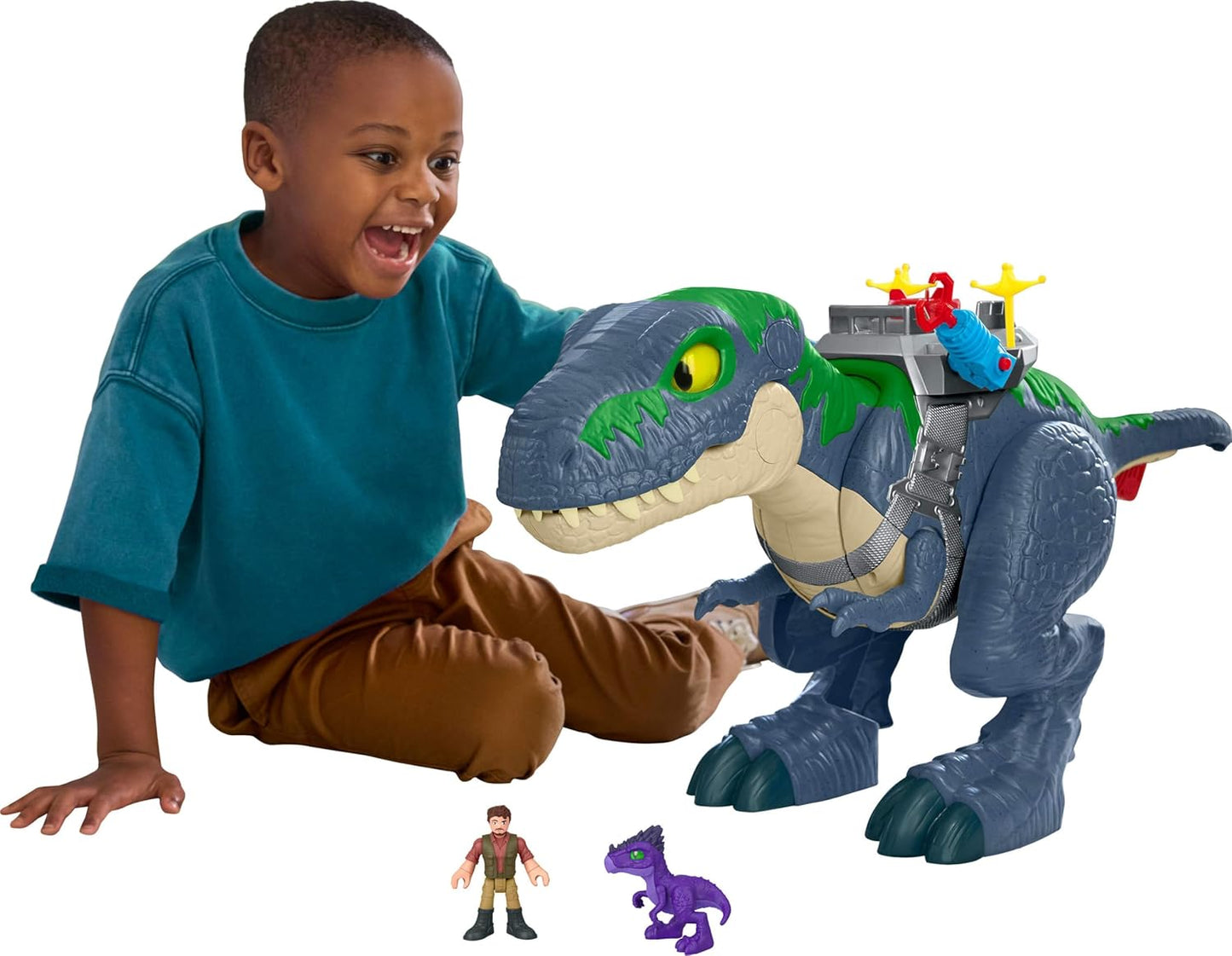 Imaginext Ultimate Action Chomp T. rex Dinosaur Playset for Kids