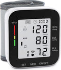 Wrist Blood Pressure Monitor Large LCD Display - Fast Home Readings