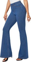 Bell Bottom Jeans High Waisted Flare Jeans for Women - Pull On Comfort