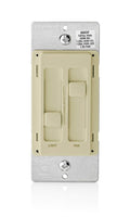 Leviton SureSlide Ceiling Fan Control and Dimmer Switch - Quiet Dual