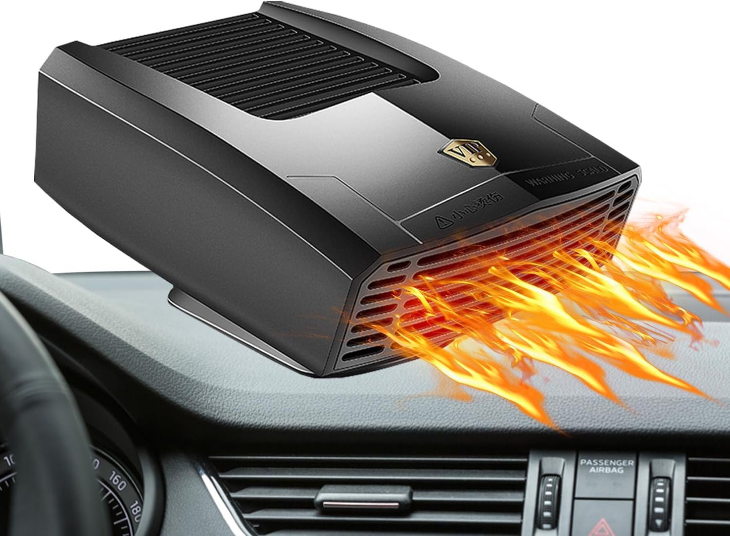 Qidoe 12V Car Defroster & Defogger Heater