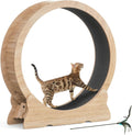 Cat Exercise Wheel 46 in Indoor Cat Wheel - Quiet XL Treadmill