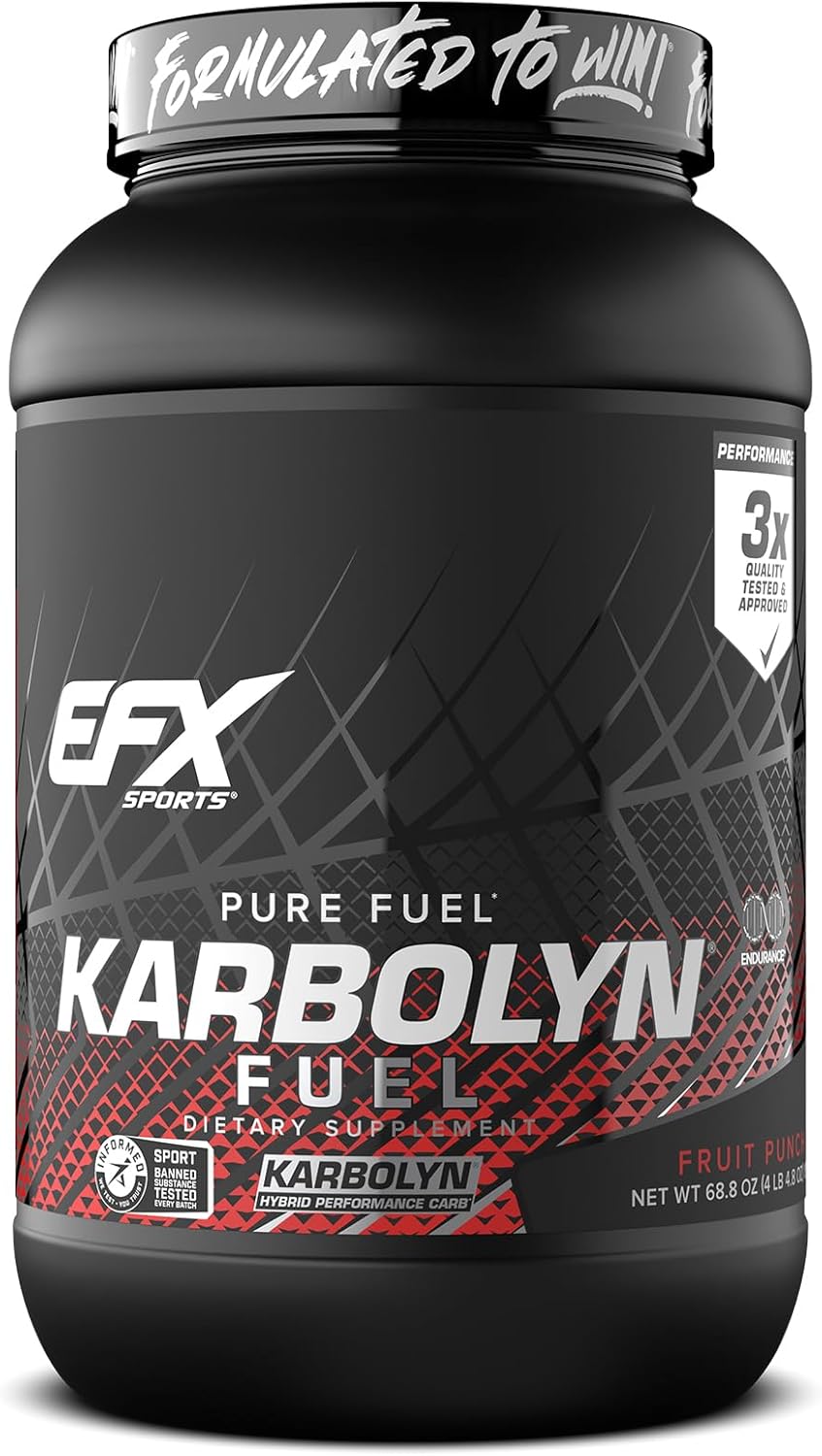 EFX Sports Karbolyn Fuel - Fast-Absorbing Carb Powder for Energy