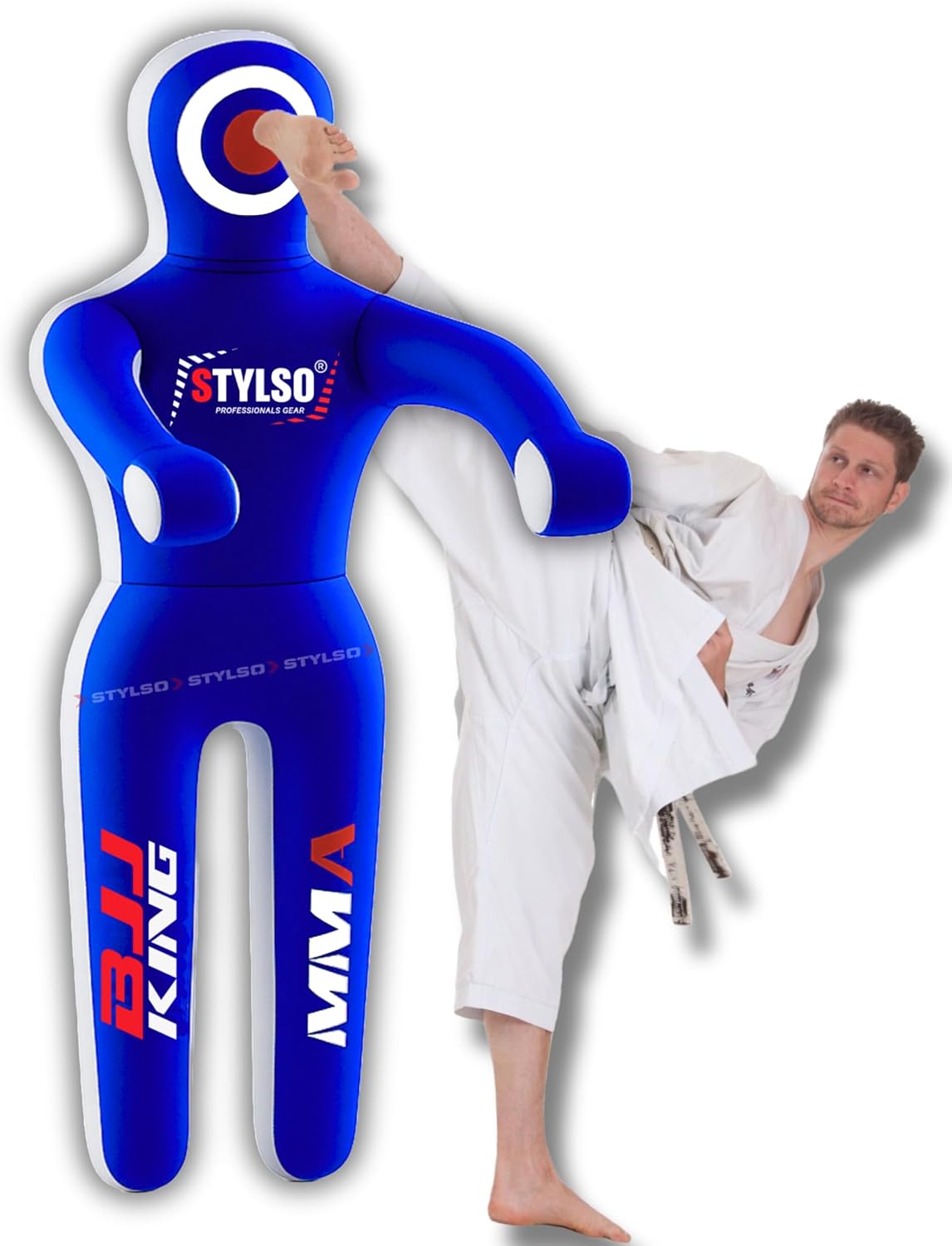 Un-Filled Grappling Dummy for BJJ MMA Judo Karate Training