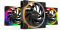 Light Wings 120mm PWM High Speed ARGB Fan 3-Pack - Quiet Cooling
