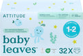 ATTITUDE Eco-Conscious Disposable Diapers Size 1/2 - Ultra Absorbent