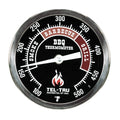 Tel-Tru BQ300 Barbecue Thermometer 3 in Dial - Reliable Grill Gauge