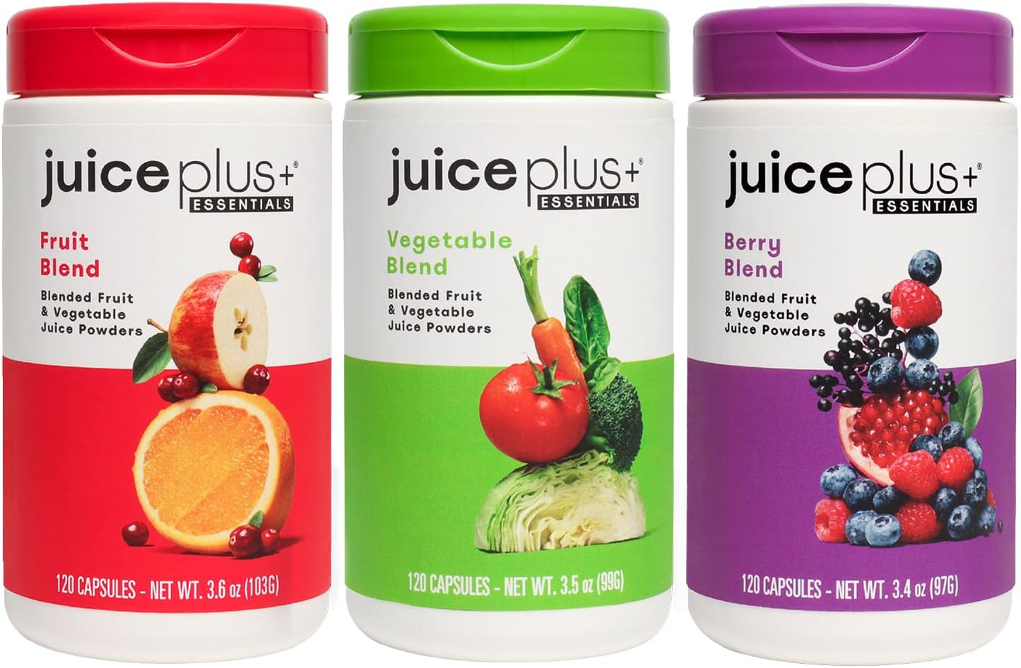 Juice Plus+ Fruit, Vegetable & Berry Blend for Optimal Health