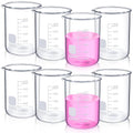 8 Pcs 800 ml Glass Lab Beaker Set - Durable Borosilicate Measuring