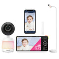 VTech Smart WiFi Baby Monitor with Floor Stand - Over-the-Crib View