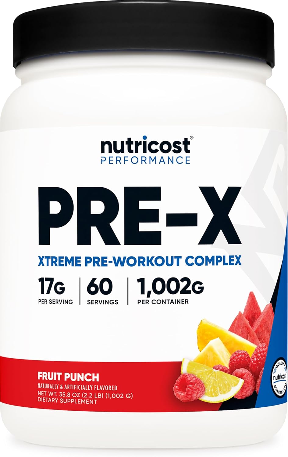 Nutricost Pre-X Xtreme Pre-Workout Complex Powder for Energy