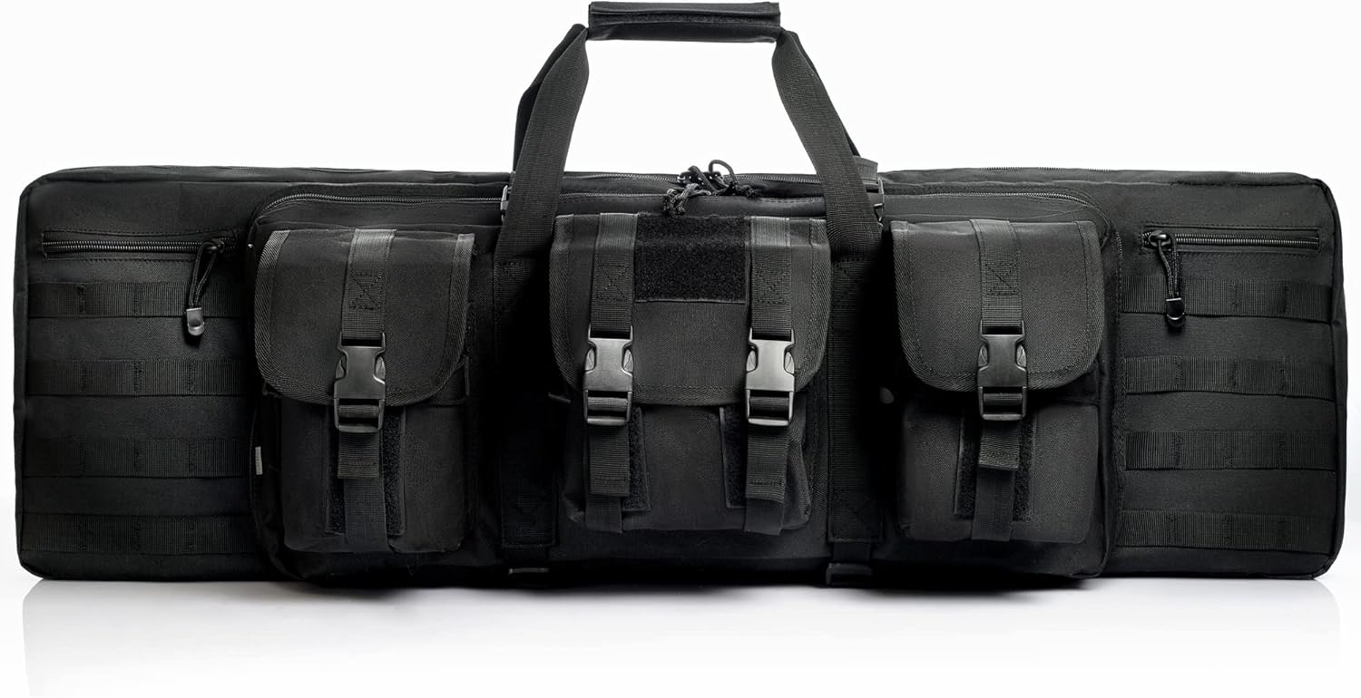Soft Rifle Case Tactical Long Double Backpack Gun Bag for Hunting