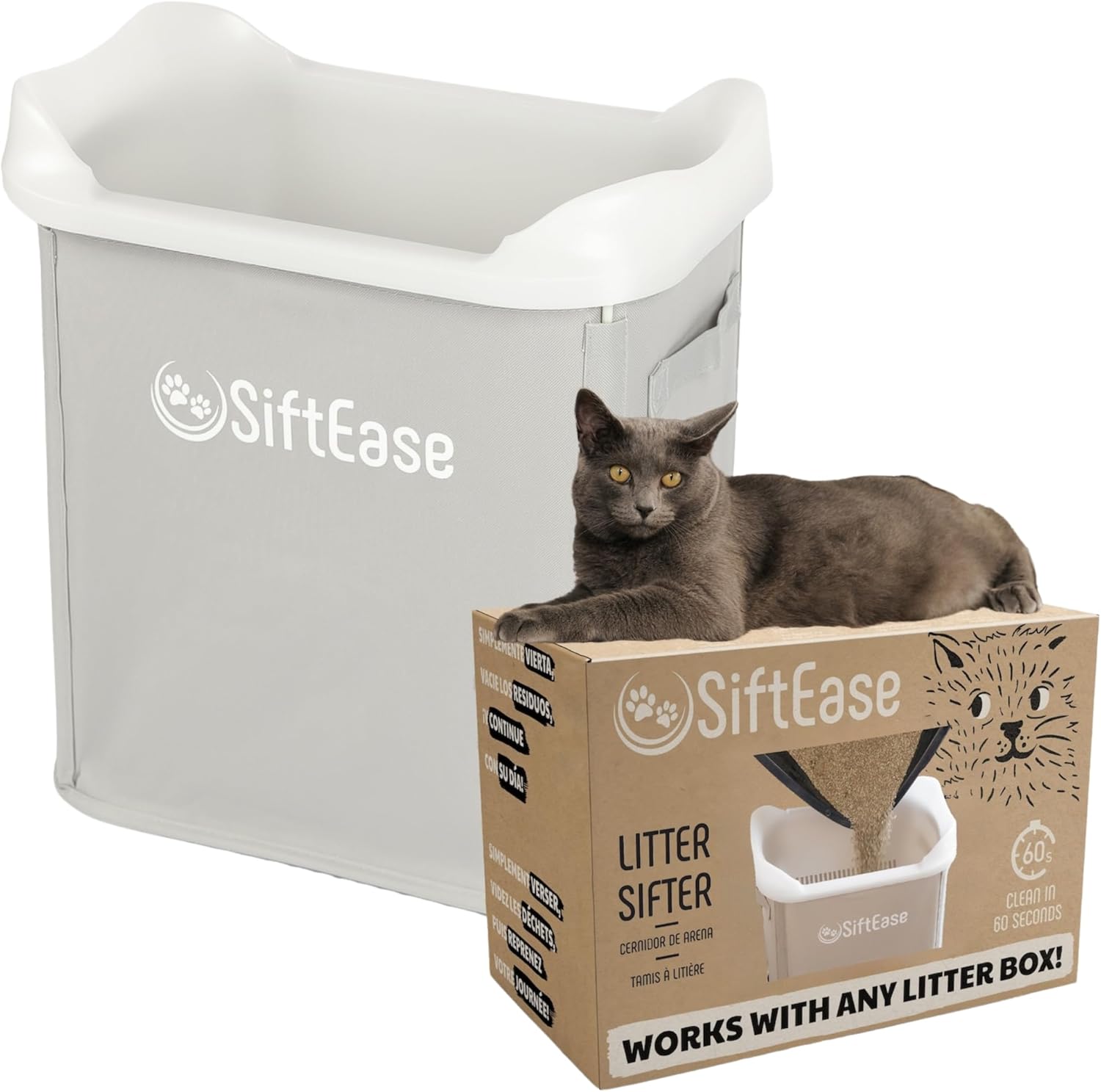 SiftEase: Effortless Litter Box Cleaning