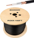 RG8X Coaxial Cable 100ft Low Loss 50 ohm RG 8X Cable - Low SWR