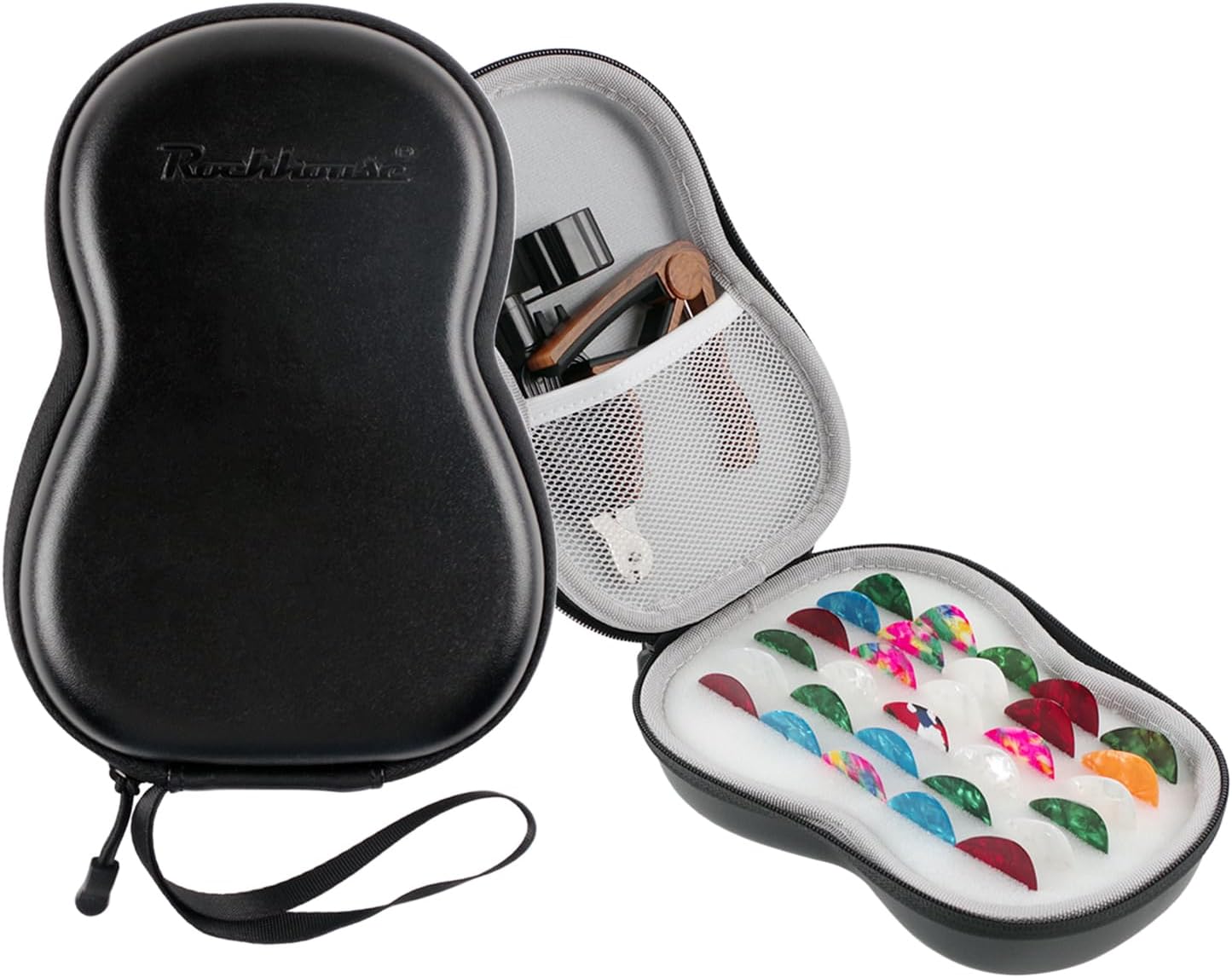 Rockhouse PU Leather Pick Holder - Organize Your Picks!