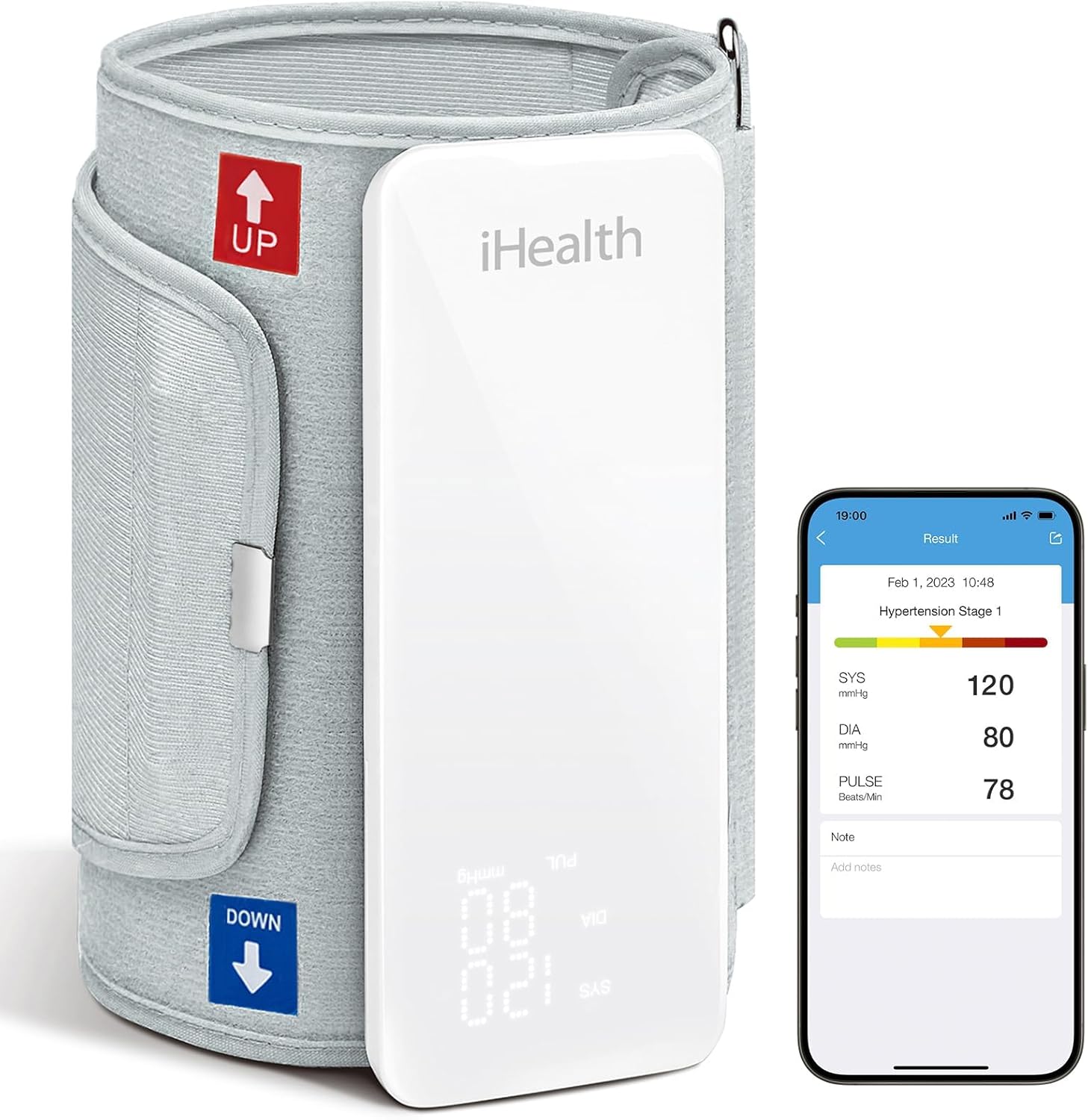 iHealth Neo Wireless BP Monitor: Ultra-Thin & App-Enabled