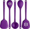 Silicone Kitchen Cooking Utensil Set 13.6in Extra Long - Heat