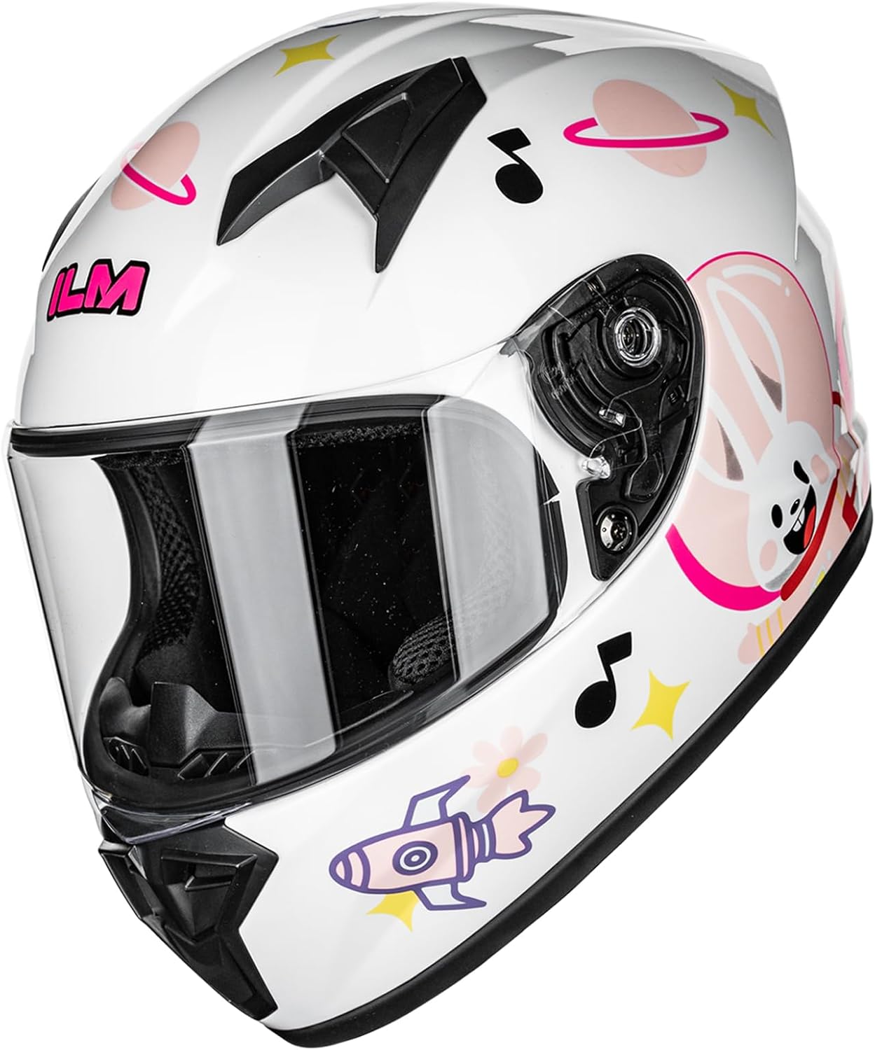 ILM Youth Kids Full Face Motorcycle Helmet for Safe Riding