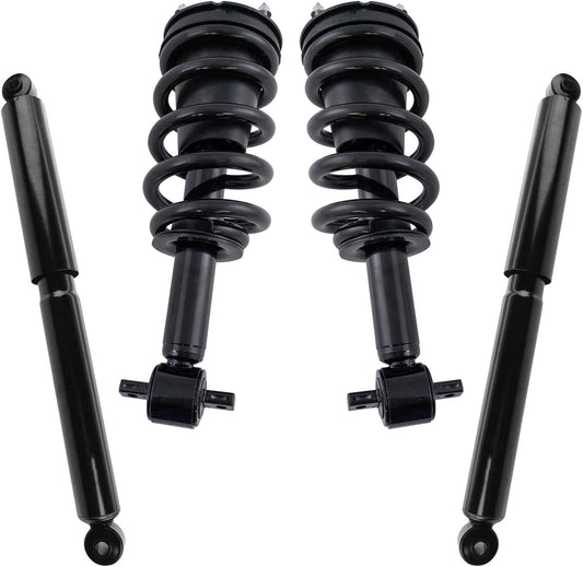 TRQ Complete Strut Assembly & Shock Absorber Kit for Silverado