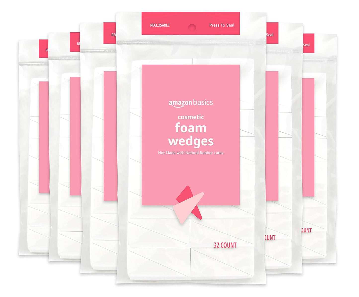 192 White Cosmetic Wedges for Flawless Makeup