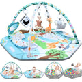 Baby Gym Play Mat 8-in-1 Tummy Time Mat & Ball Pit - Soft, Educational