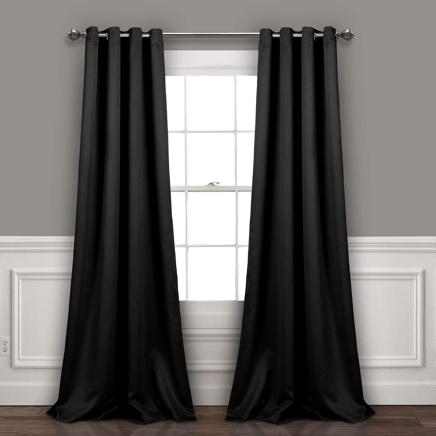 Insulated Grommet Blackout Window Curtain Panels for Chic Decor
