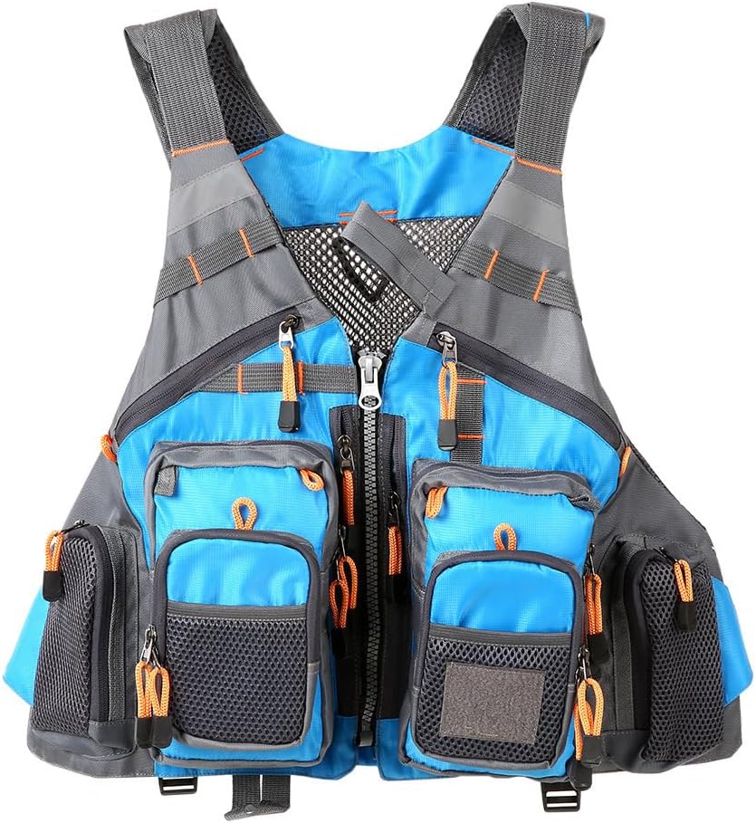 Kayak Life Jackets for Adults - Fishing and Multi Pocket Design