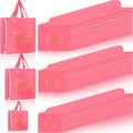 Thank You Plastic Bags Bulk 200 Pcs Pink Merchandise Bags - Bulk Pack