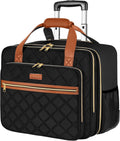 Ytonet Rolling Laptop Bag 17.3 in Rolling Briefcase for Women - Smooth