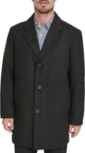 DOCKERS mens Henry Wool Blend Top Coat for Stylish Comfort