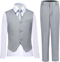 Boys Vest Set Formal Dress Suits Wedding Outfit - Classic (Style 172H)