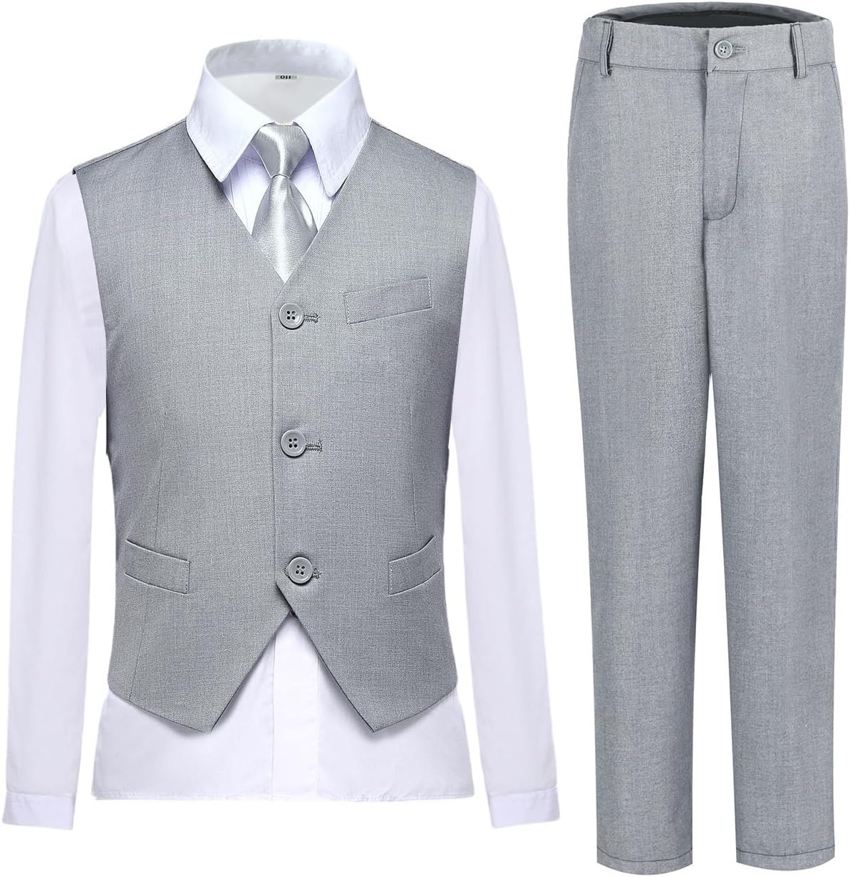 Boys Vest Set Formal Dress Suits for Weddings and Events