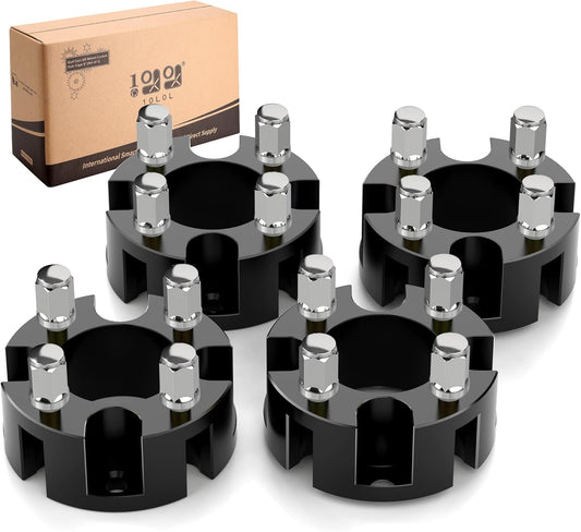 2 Inch Golf Cart Wheel Spacers Kit by 10L0L for Stability