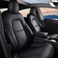 Car Seat Cover for Tesla Model Y 2020-2024 - Full Faux Leather Set