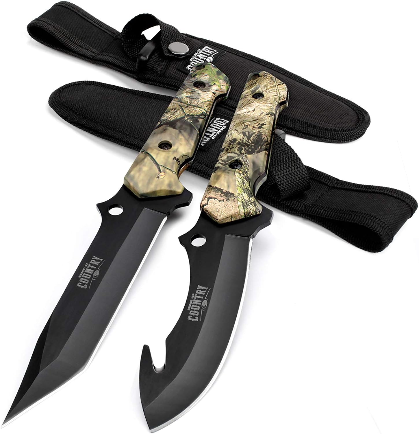 Mossy Oak Hunting Knife Set - Game Processing Duo