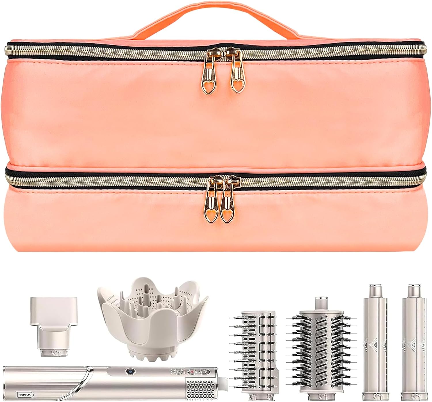 Waterproof Double Layer Styler Case - Travel Ready