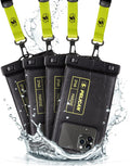 Pelican 4 Pack Marine IP68 Waterproof Phone Pouch - Floating