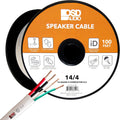 OSD Audio 14/4 Speaker Wire 14 AWG for Indoor and Outdoor Use