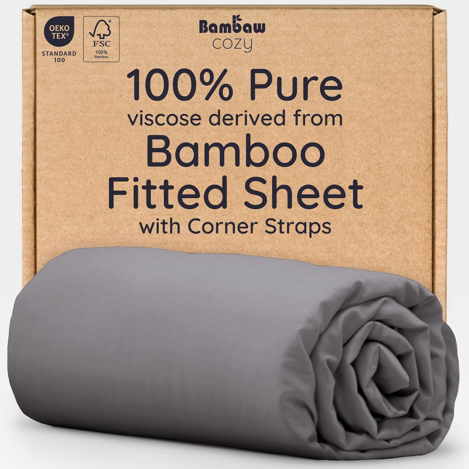 Bamboo Fitted Sheet Queen Size for Ultimate Comfort and Coolness