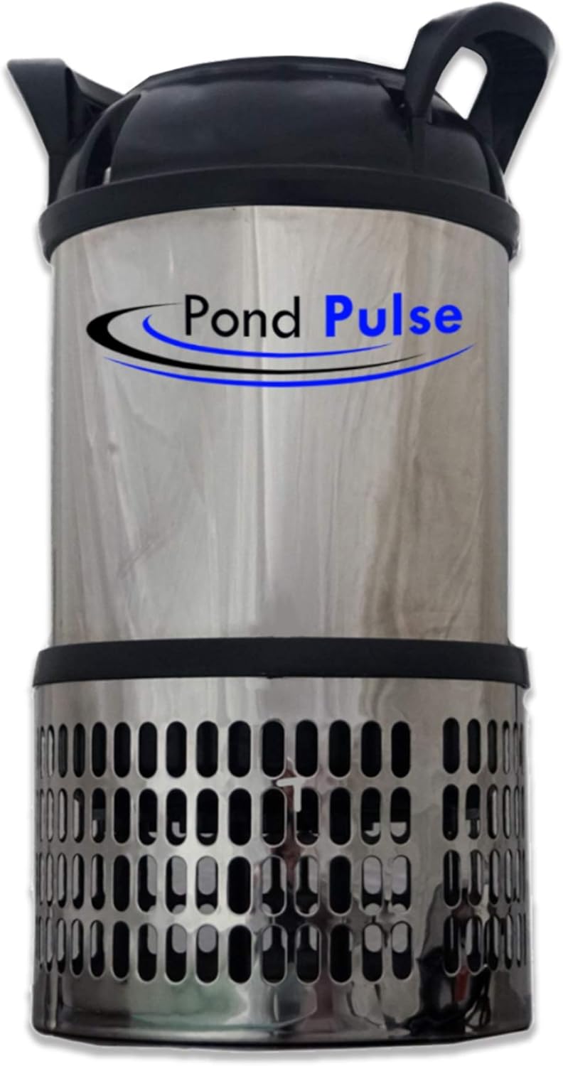 15,000 GPH Submersible Waterfall Pump for Large Ponds