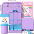 Kids Bento Snack Lunch Box with Thermos and Insulated Bag - All-in-One