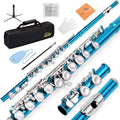Closed Hole 16-Key C Flute for Beginners - Easy Play for Students