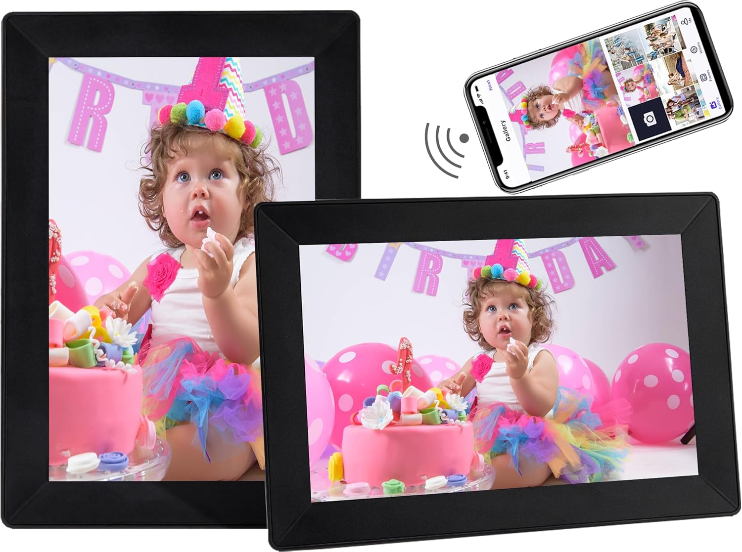 Uhale 10.1 Digital Picture Frame with WiFi and Touch Screen