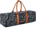 Baosha Large Canvas Yoga Mat Bag for Extra Thick Mats - Spacious Carry