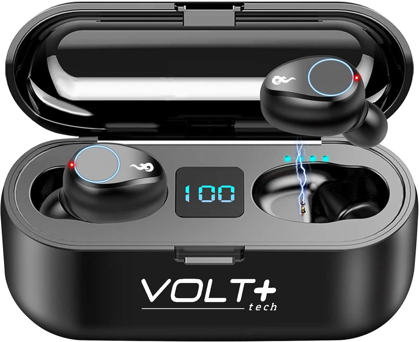 V5.3 Bluetooth Earbuds + PowerBank Combo: Ultimate Convenience