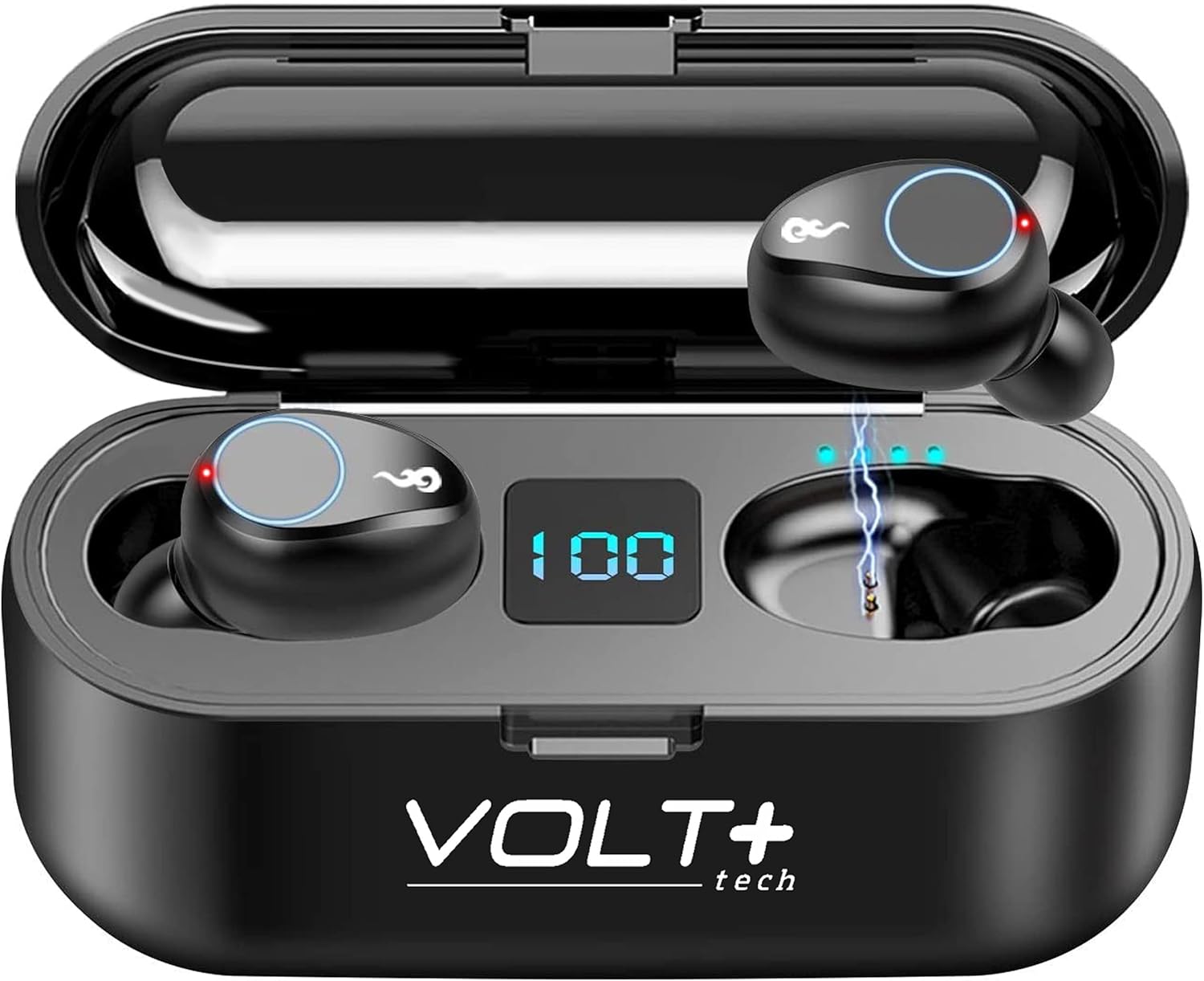 V5.3 Bluetooth Earbuds + PowerBank Combo: Ultimate Convenience