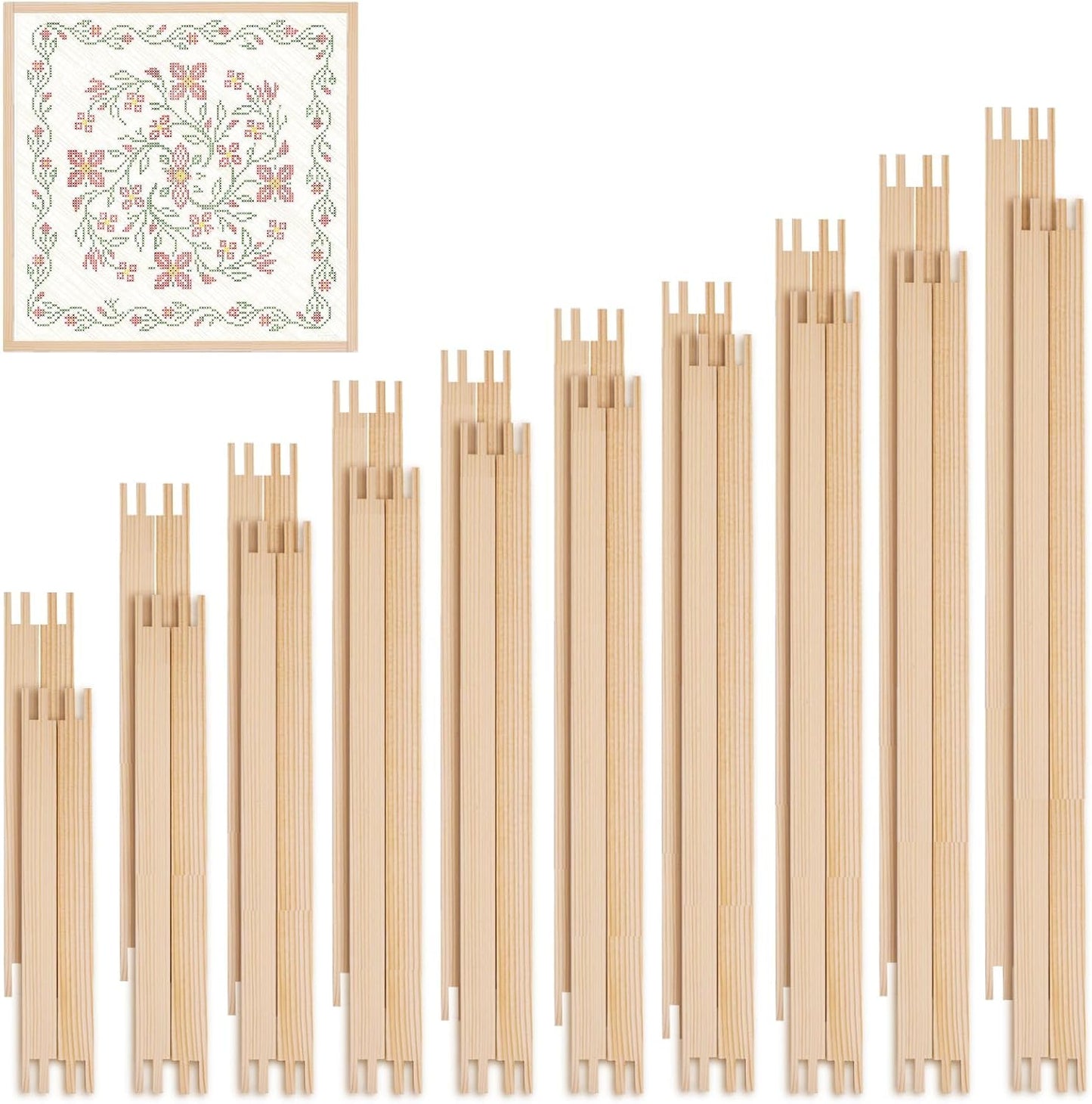 WodGod Needlepoint Stretcher Bars Set for Needlework Crafts