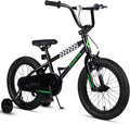 BMX Style Kids Bike for 2-8 Years Old - Sturdy Starter Ride